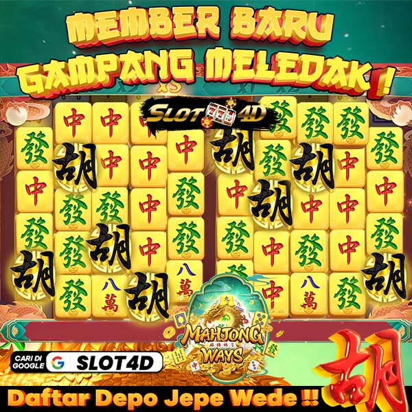 Slot4d Situs Mahjong Scatter Hitam Bet 200 Perak Paling Gacor Saat ini